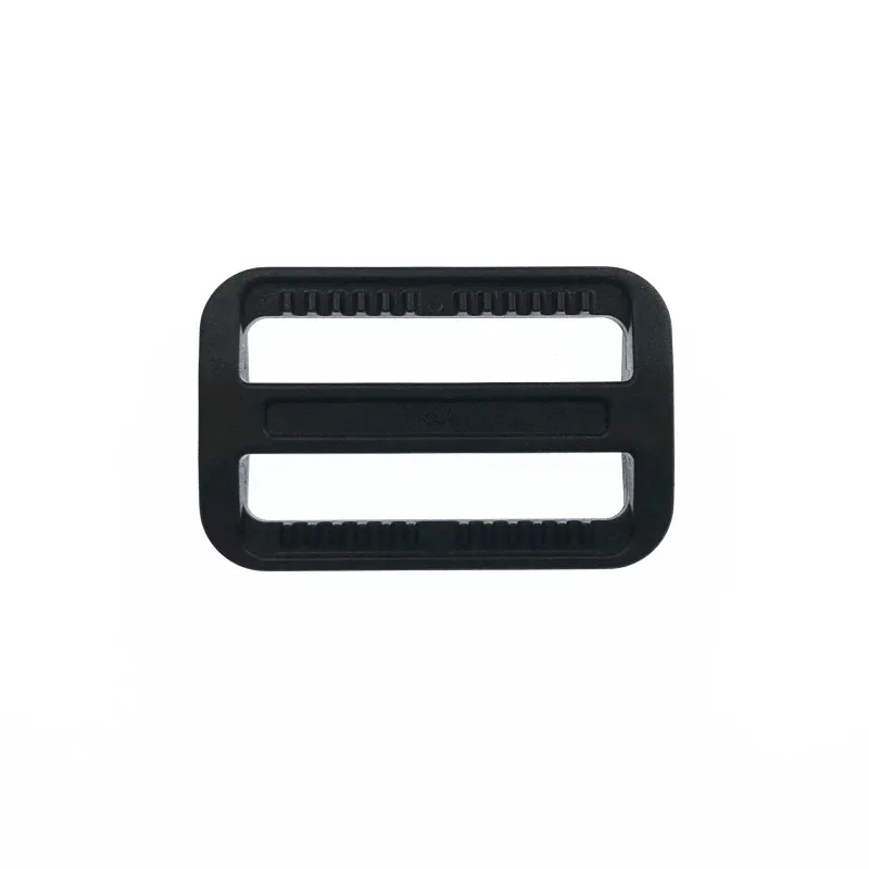 Custom metal adjustable tri glide slider buckle , hardware buckle for bags P-012