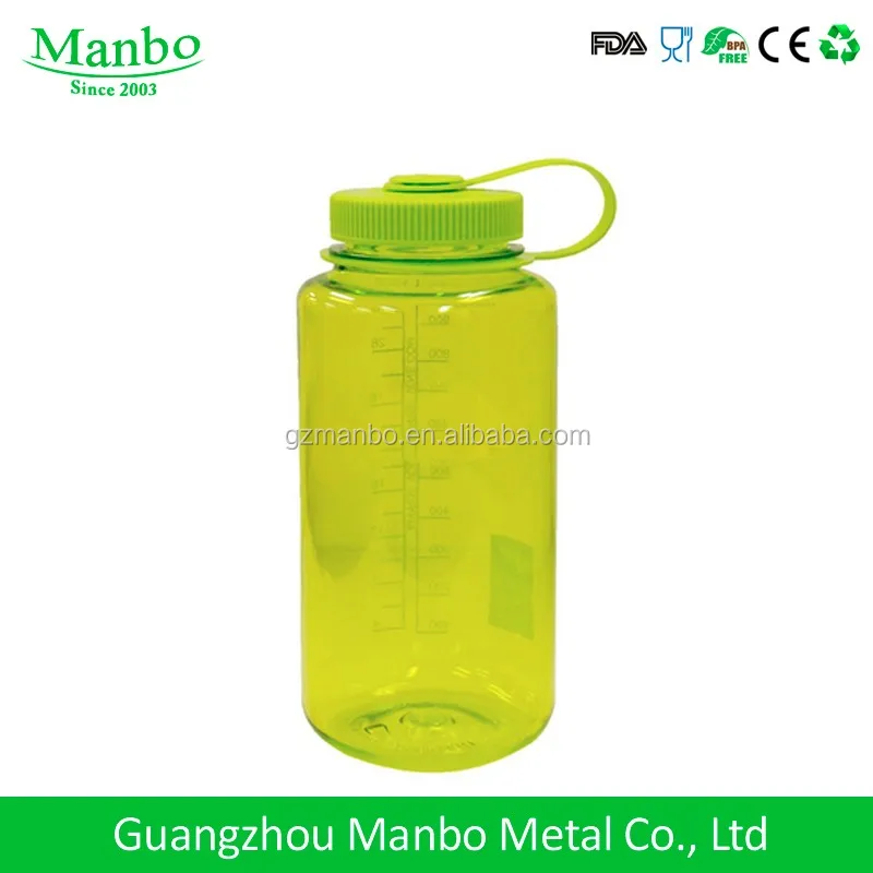 Factory Wholesale Hot Sale BPA Free Wide Tritan 1000ml Plastic Nalgene Water Bottles With Cap