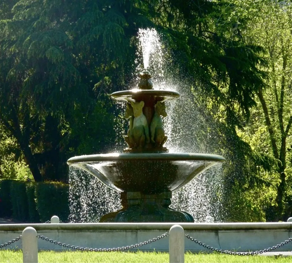 Cheap White Marble Natural Stone Wall Fountains