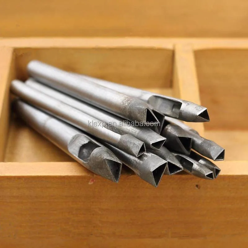 metal Leather Craft hand punch tool ,metal hollow punch