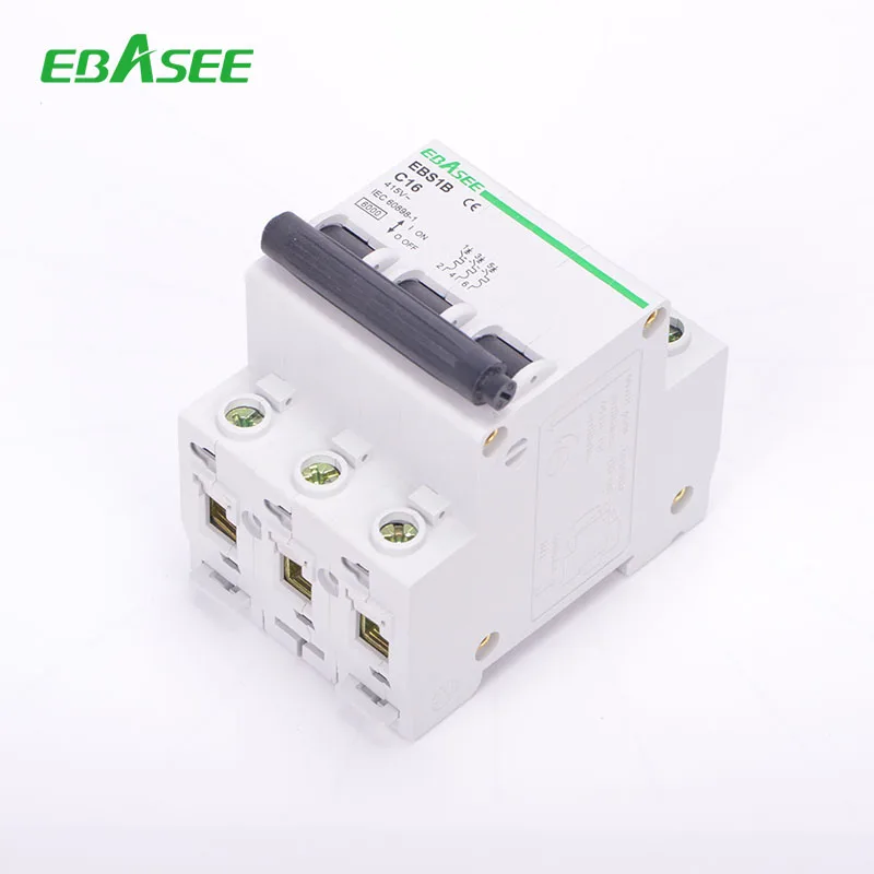 mcb changeover switch c63 miniature circuit breaker