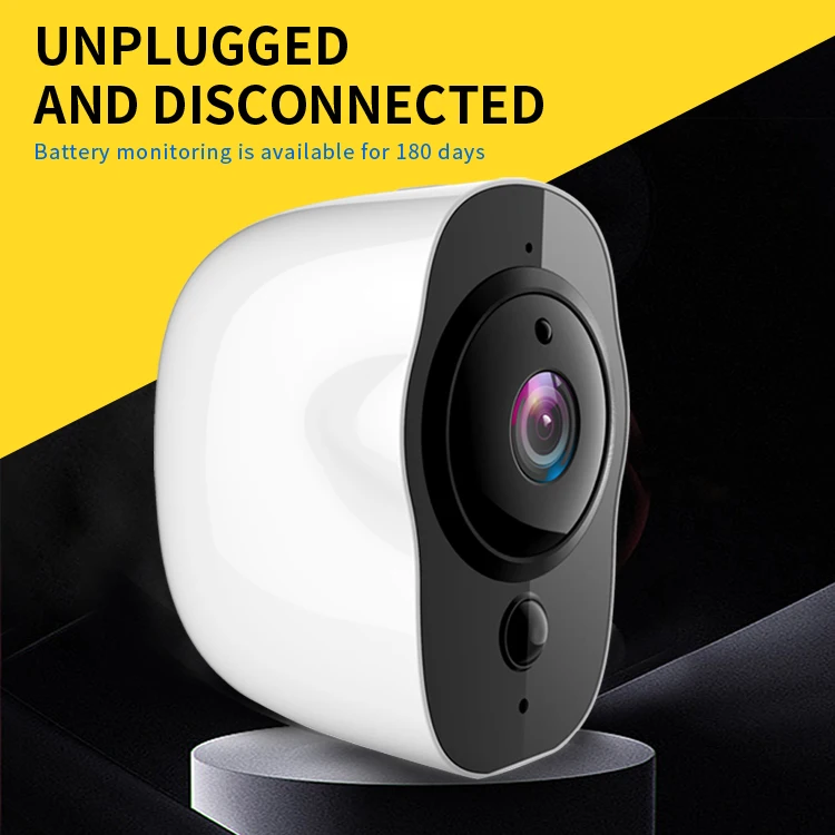 Smart Wireless WiFi Mobile Phone Home HD Network Monitor Camera Night Vision WiFi Baby Monitor