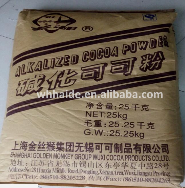 4-9%,6-8%,10-12% Natural Alkalized Cocoa Powder
