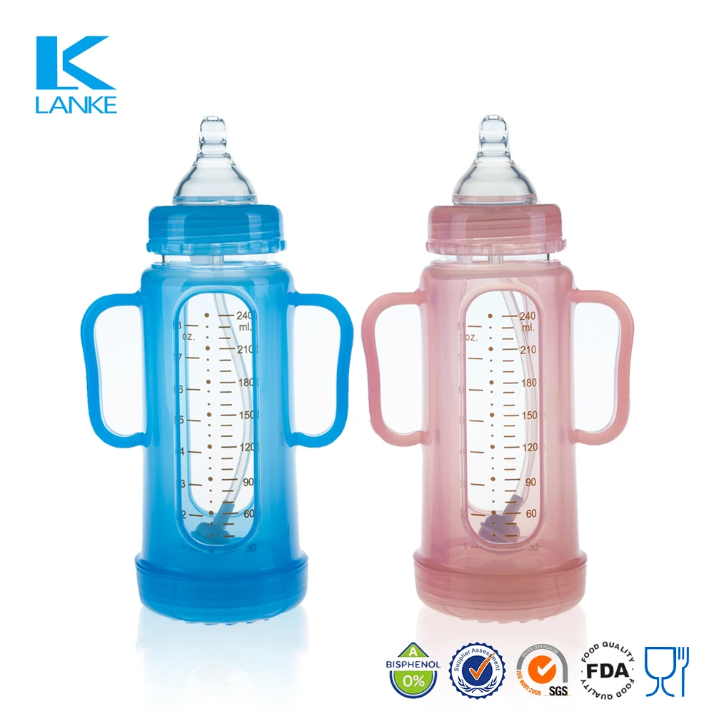 BPA Free Glass Baby Milk Feeding Bottle Wholesale