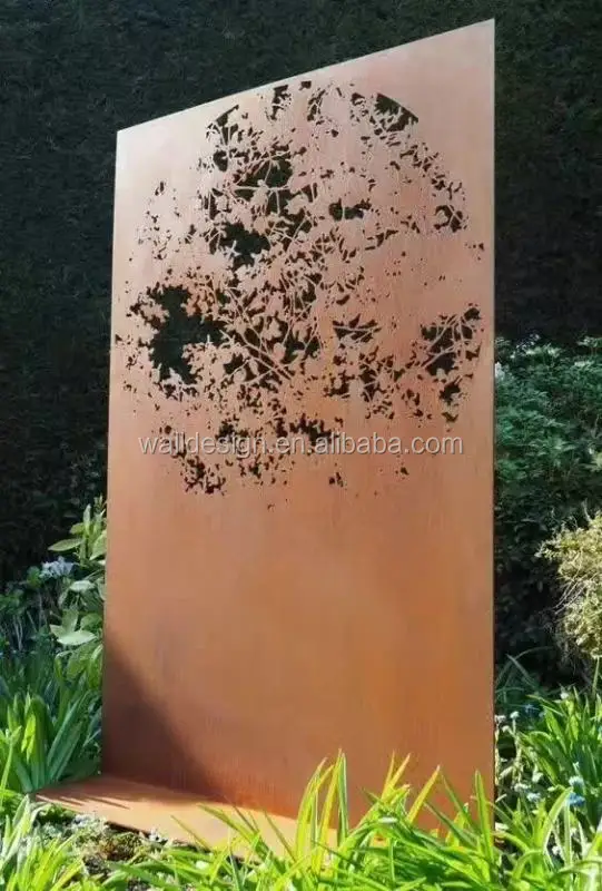 laser cut metal decorative screen