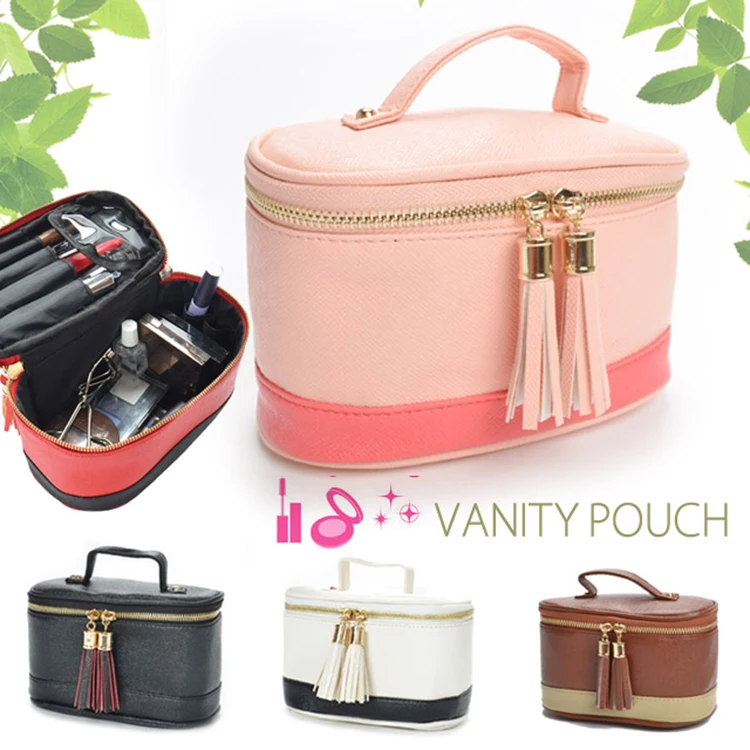 
Lelotte new design vanity pouch makeup cosmetic case bag travel cosmetic bag case mini cosmetic bag 