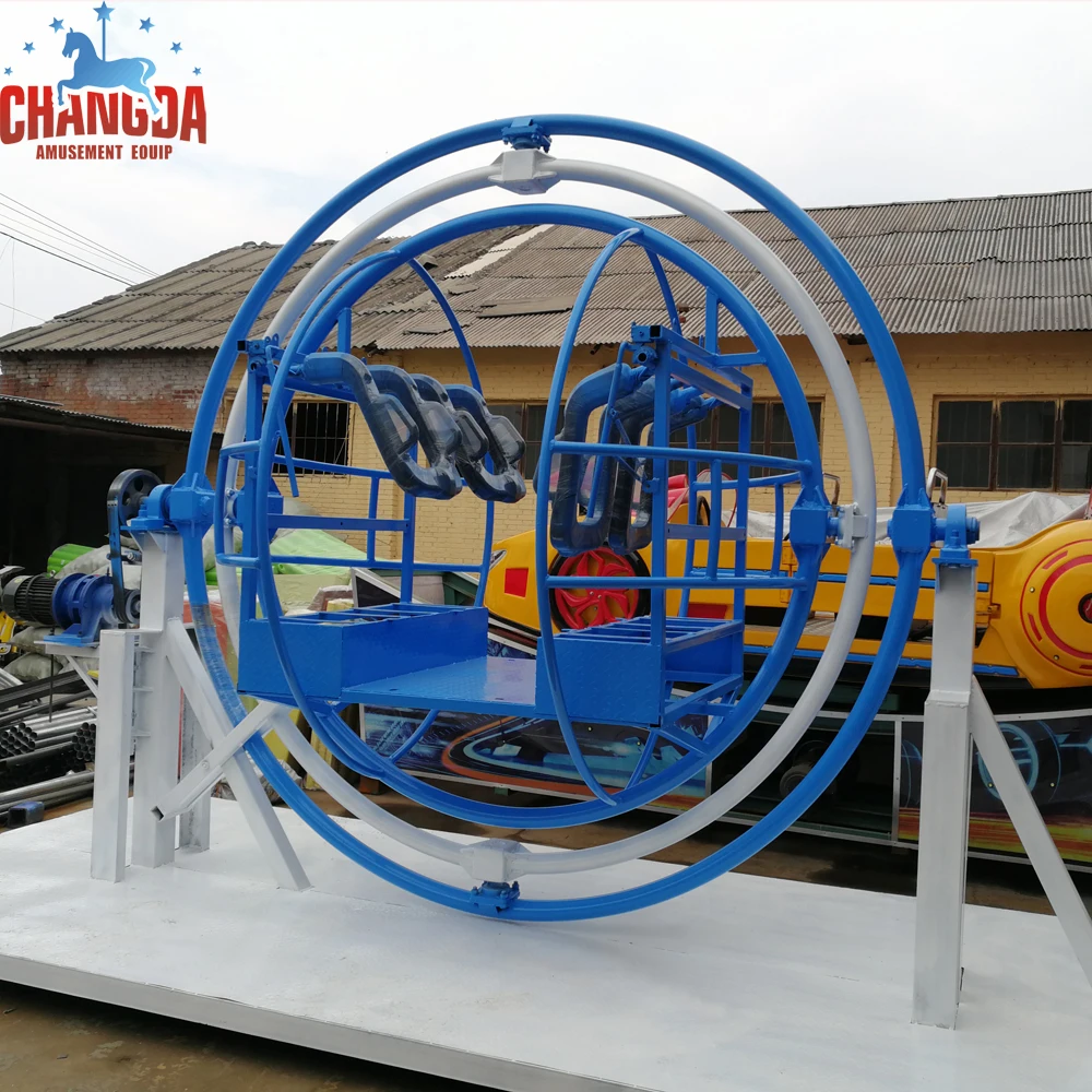 
3D space ring,human gyroscope,Amusement park game machine 