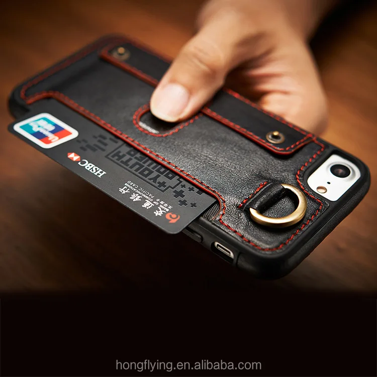 
Premium Wallet Phone Case For iPhone X Case Leather 