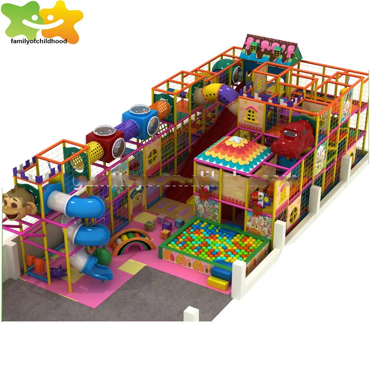kids luxury playground toys indoor entertainment center for sale