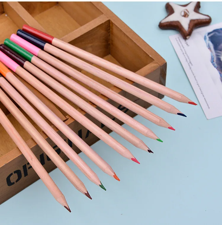 Customized Packaging 36pcs Hexagonal Shape Colour Pencil Set