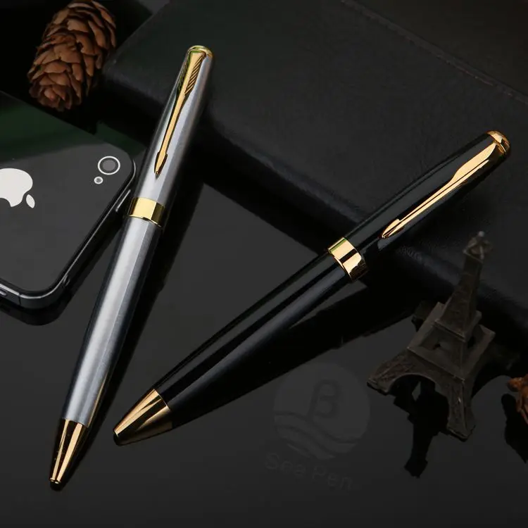 Hot Selling good quality 1.0 mm ball point pens with custom logo