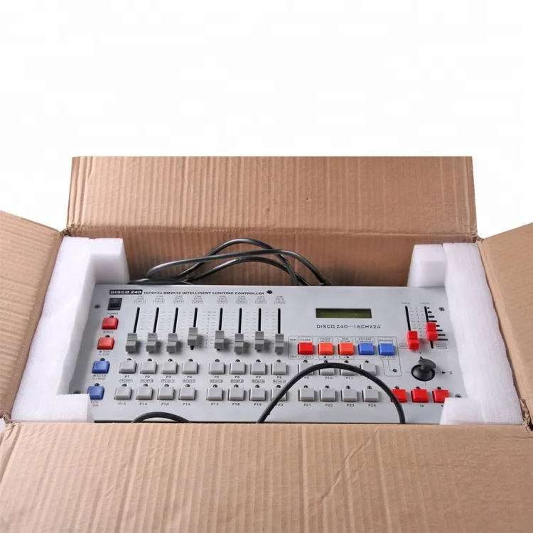Baisun brand 240 DMX DJ Controller DMX512 Lighting Disco Controller Console For Stage Lighting Mixing Desk