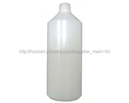 Universal bottle for foam kits and foam nozzles. Chemical resistant plastic