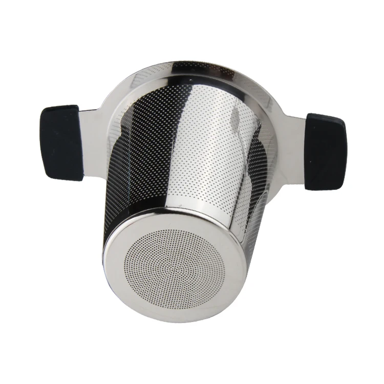 Wholesale Eco-Friendly  Stainless Steel Tea Infuser, Reusable Tea Strainer For Mugs&Teapot Bottle With Silicone Cover Lid