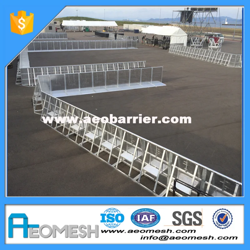  AEOMESH алюминий Mojo Bariyer Sahne Onu Guvenlik bariпобережье передний защитный барьер