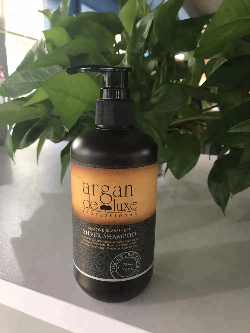 New item Anti yellow Silver Shampoo purple shampoo remove Brassiness to get extra blonde hair dye