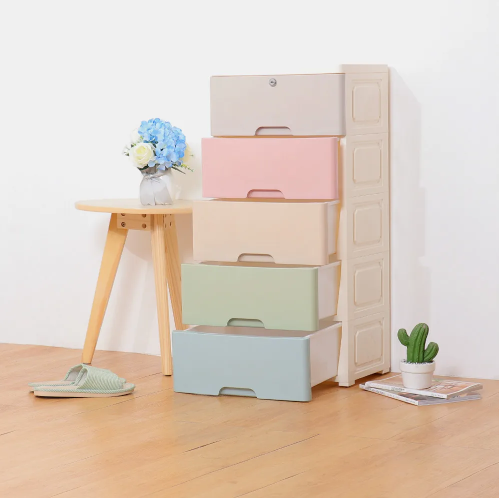 
Household plastic storge organizer baby drawer organizers 