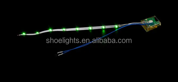 core part led light shoes for men mini led grow lights for hat, with CR2032 battery led mini light for shoes