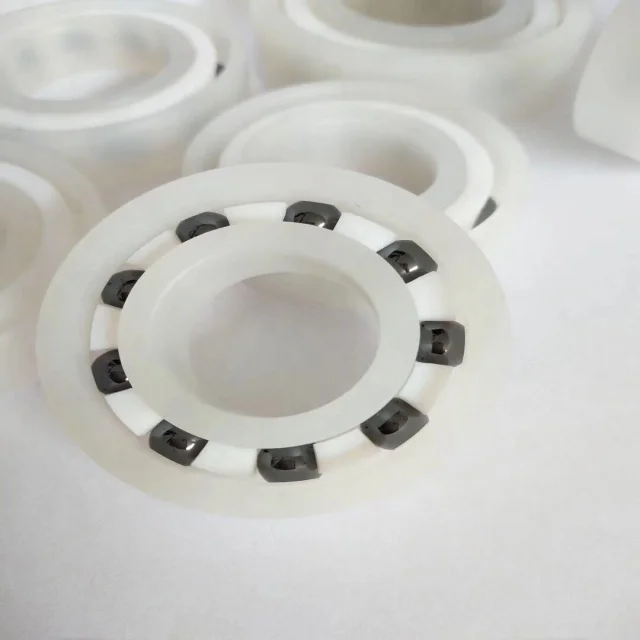 Однорядный шаровой подшипник ZrO2, Размер 15x24x5 мм, полностью керамический подшипник, 6802 2RS для ступицы велосипеда