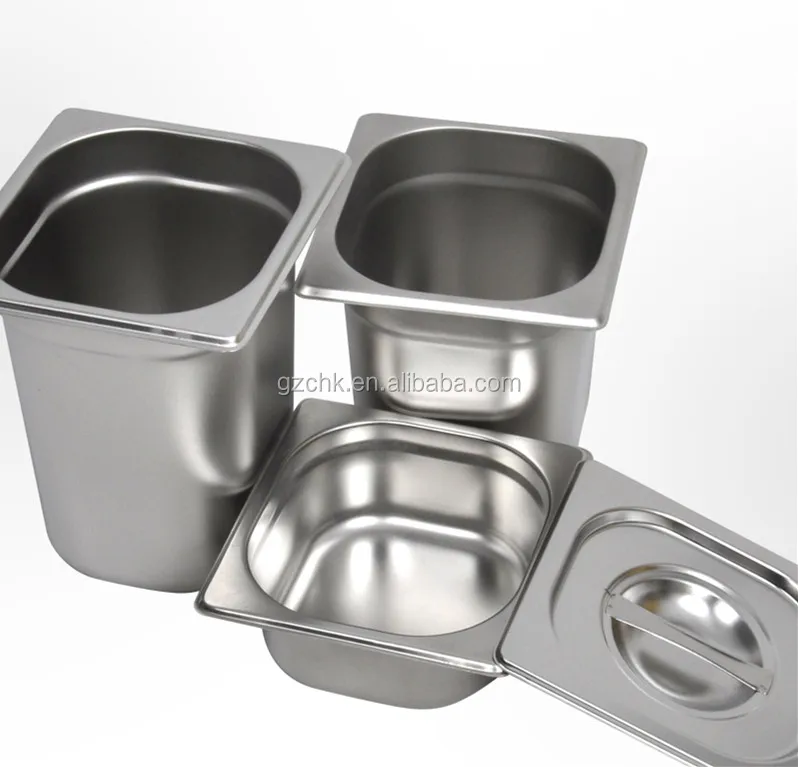 10L & 5L Stainless Steel ice cream container with cap