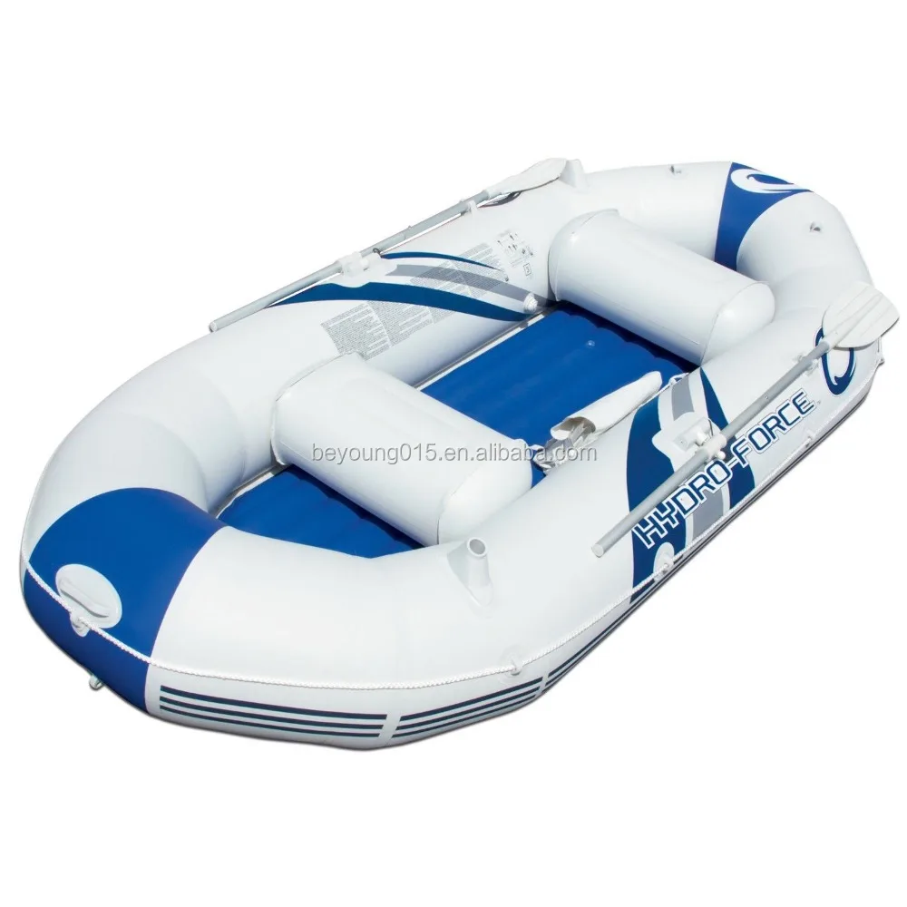 Недорогая Большая Надувная Спортивная лодка Hydro-Force RIB для рыбалки, 2 человек