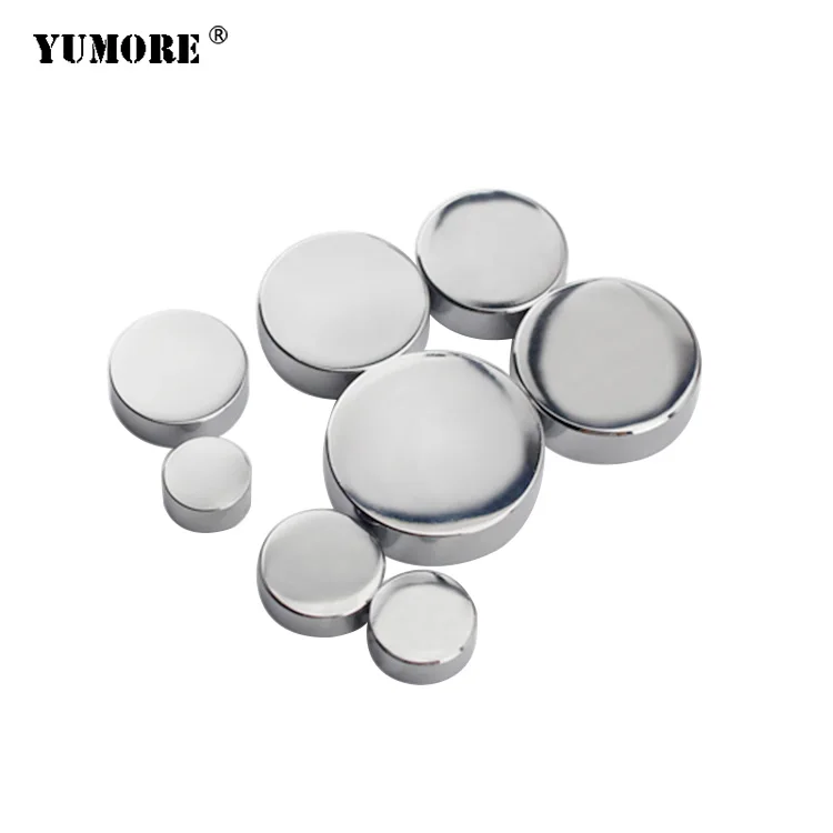 Galvanized 201 stainless steel metal screw glass mirror brass screw covers
