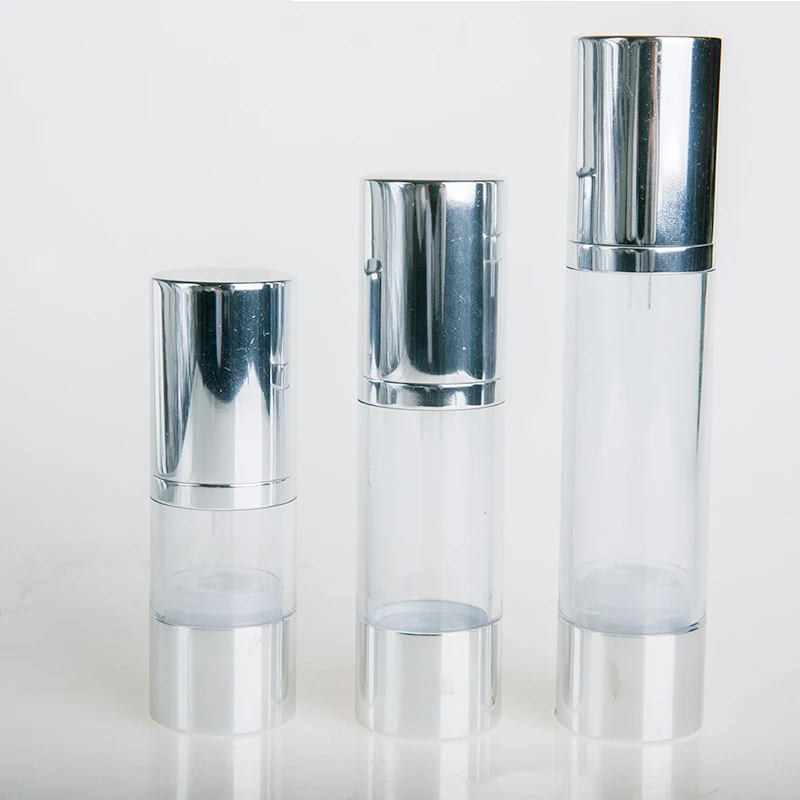 
hot sale 15ml 30ml 40ml 50ml Plastic Airless Pump Lotion Bottle For Cosmetic Makeup Packaging 