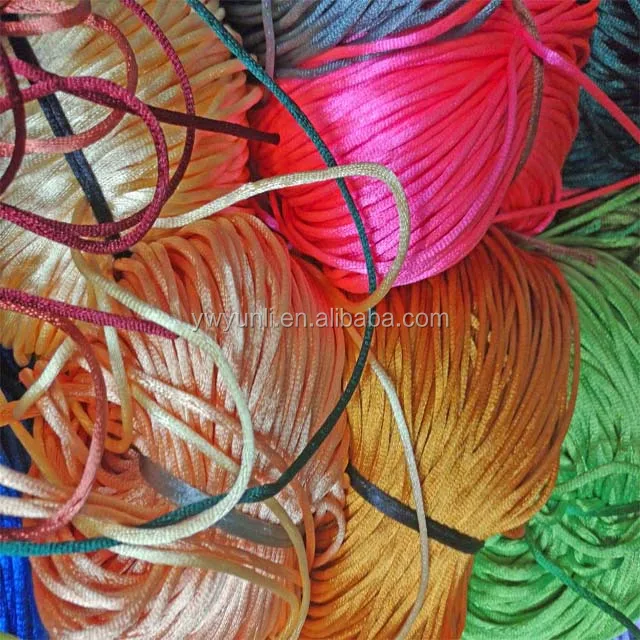 
custom woven soft nylon cord 