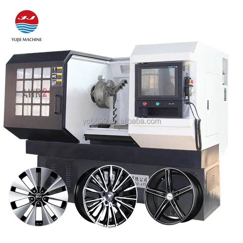 
 Токарный станок 3-го поколения AWR28H для ремонта и полировки колесных ободов, только 1 час обучения  