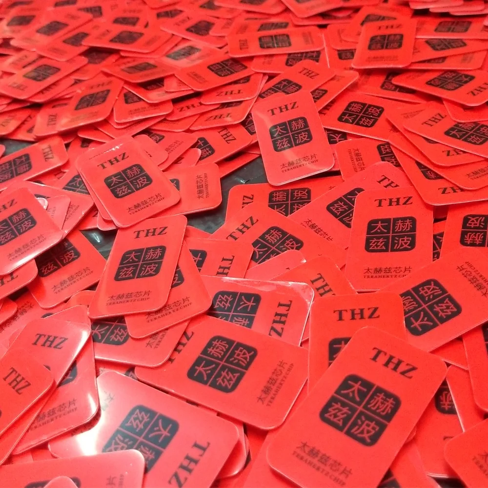 Инновационная технология, Квантовый чип terahertz, Магнитная Волна, выпуск, отрицательные ионы, индивидуальные наклейки для мобильного телефона, защита от излучения