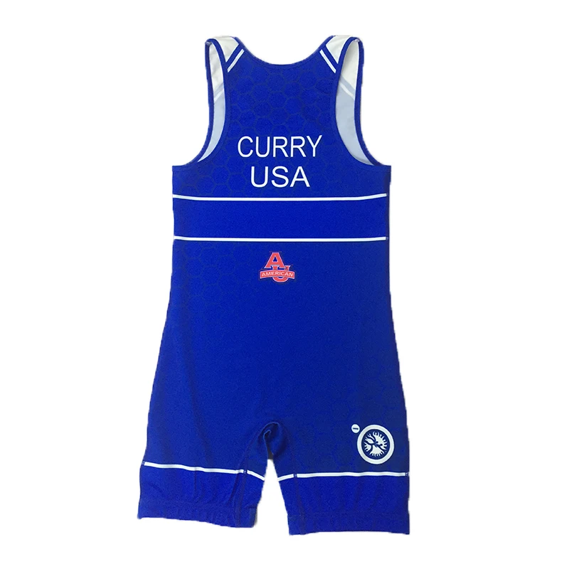 
Cut price custom sports wear wrestling singlets 5xl jersey for adults 
