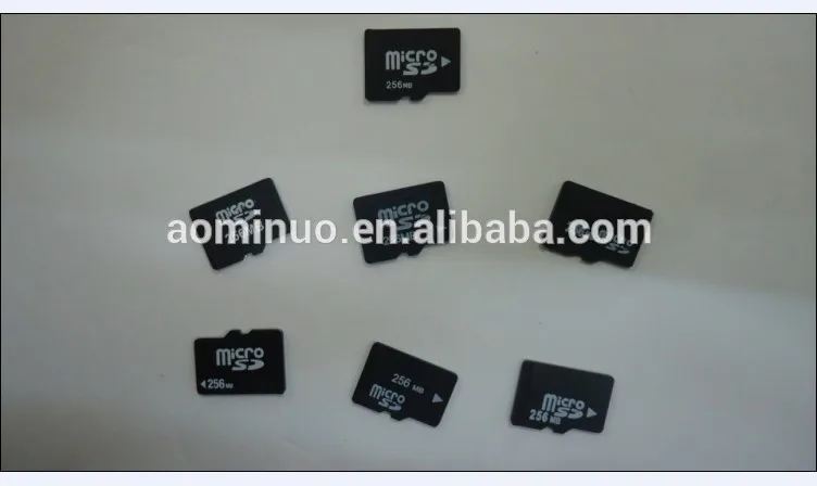 wholesale original micro sd card class 4 tf flash 256mb good quanlity full capacity memory card