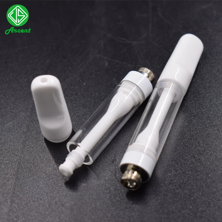 Ascent cartridge full ceramic glass cbd vape cartridge