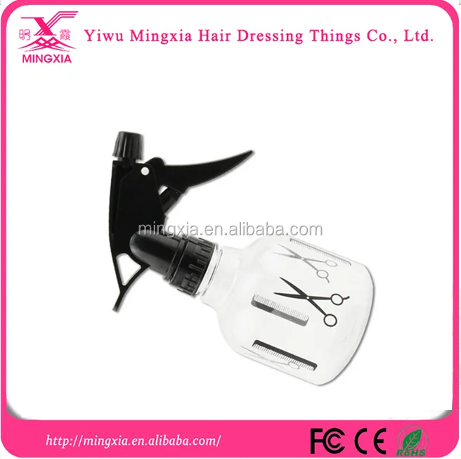 Salon Water Spray Bottle 125ml Plastic Spray Pump Bottles Salon Hair Spray Bottle