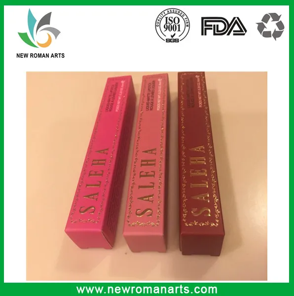 China Suppliers Custom New Design Cosmetic Packing Cardboard Boxes For Brand Lipstick