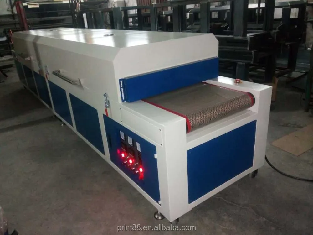 Industrial IR Hot Drying Machine Coveyor Belt Dryer Tunnel  Plastic Drying Machine Commercial