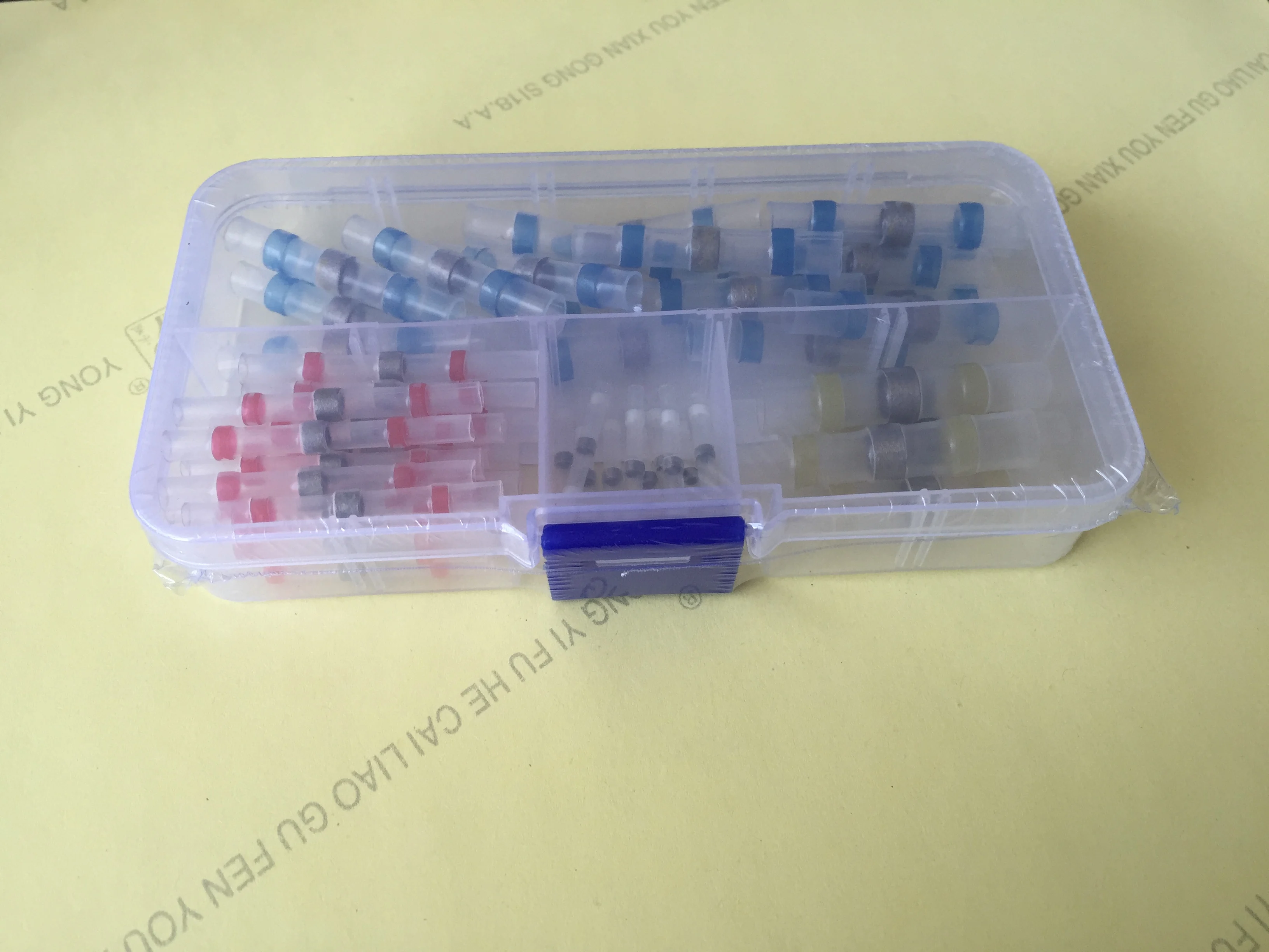 heat shrinkable sealing sleeve / heat shrink butt connector / waterproof solder sleeve seal heat wire splice connector