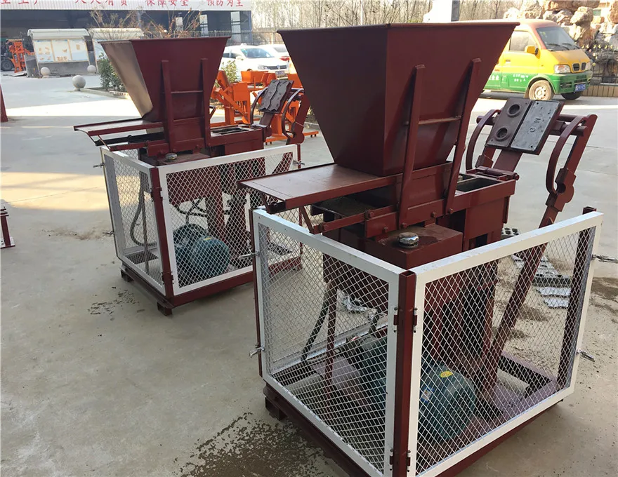Low investment high profit business hby2-15 clay mud brick making machine for sale in usa