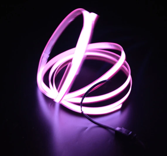Customized size waterproof flashing el light tape