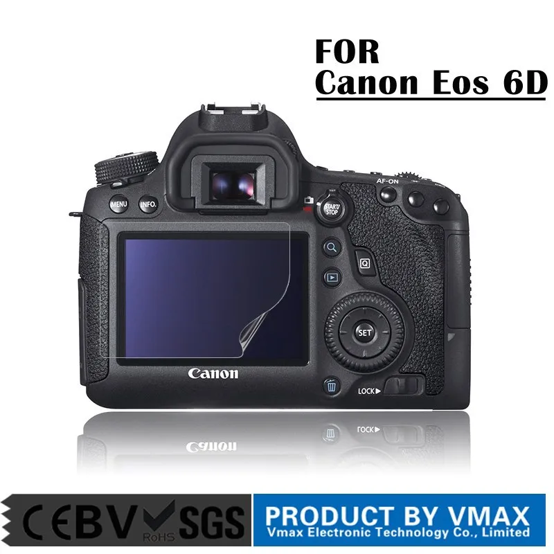 PET High Clear Material China Supplier Anti Blue Light Screen Protector For Canon Eos 6D OEM ODM Screen Protector