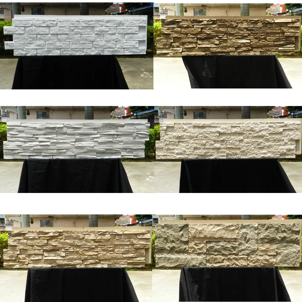 Polyurethane Beauty Cheap Decorative Wall Panel PU wall cladding artificial stone