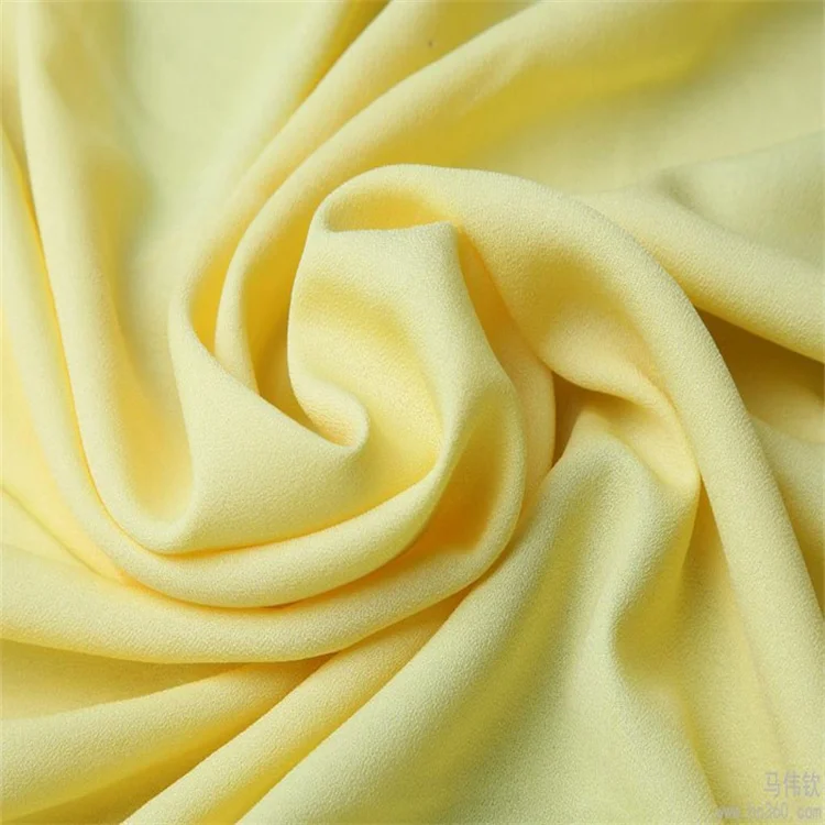 dress fabric petticoat heavy chiffon italian crepe fabric textile
