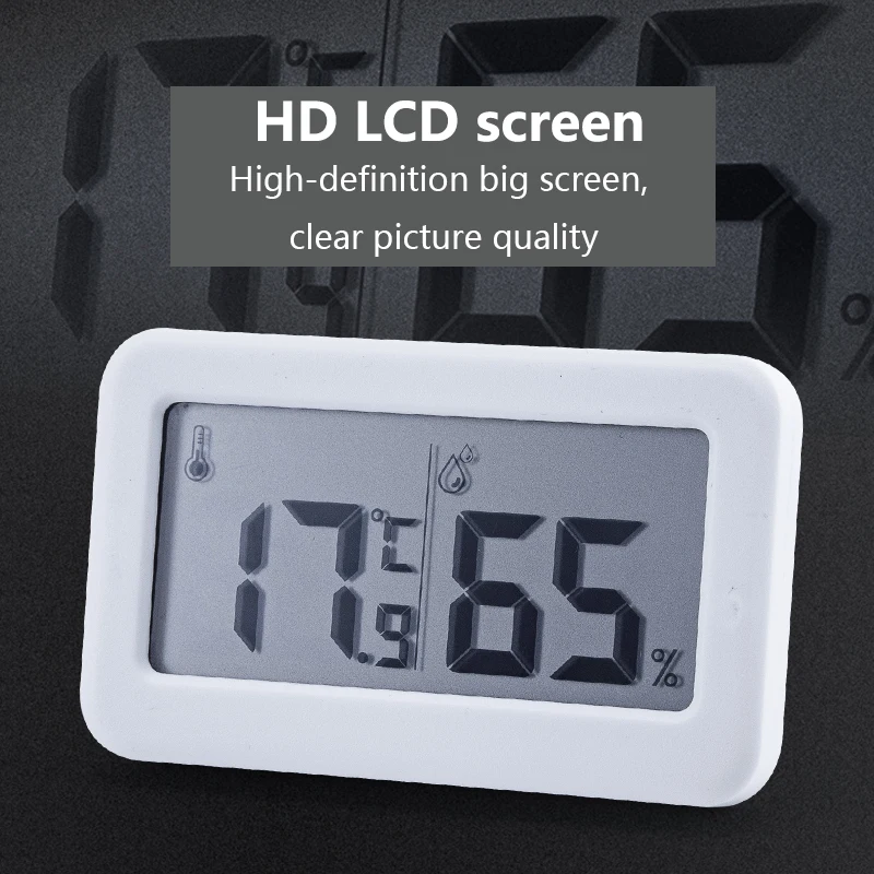 Ultra-thin simple electronic digital thermometer and hygrometer  thermometer digital thermo-hygrometer thermo hygrometer