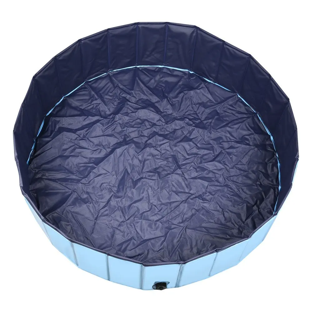 
Foldable Dog Pet Swimming Pool Bathing Tub 