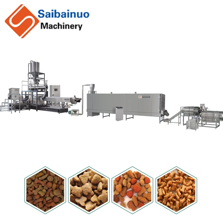 
Professional Dried Kibble Dog Food Machine made in China 