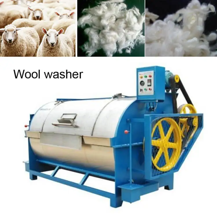 sheep wool processing machinery production line/industrial washing machine wool cleaning machine