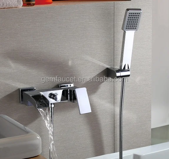 shower and bath faucet waterfall bathroom faucet basin tap