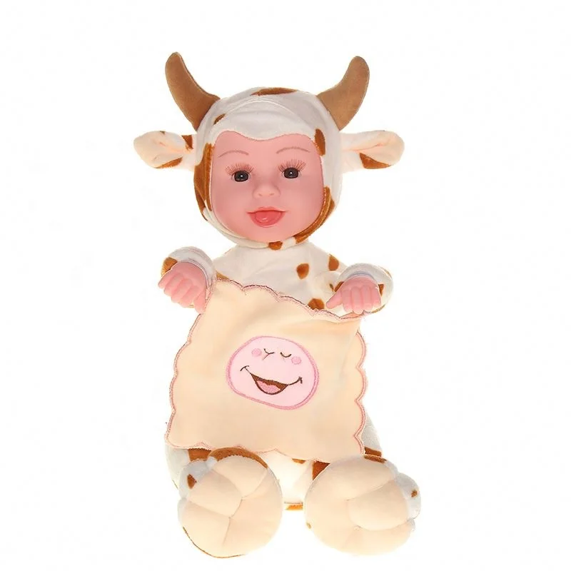 Peek-a-boo talking animal 14 inch Electric Music Cute soft touch function baby Dolls