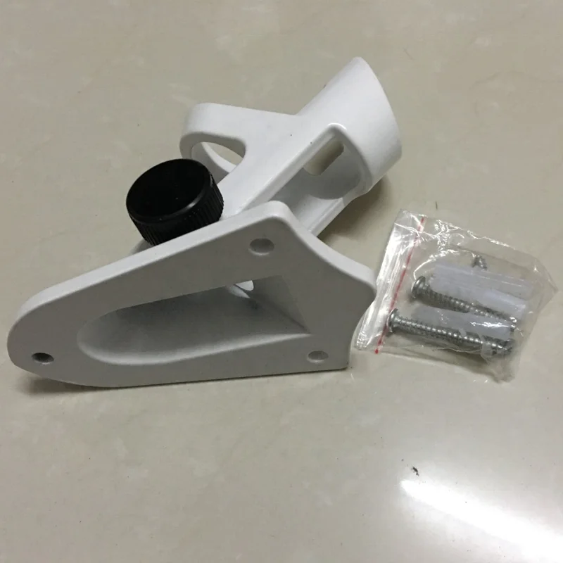 adjustable wall banner pole mounting brackets, outdoor displaying wall flag metal pole accessories