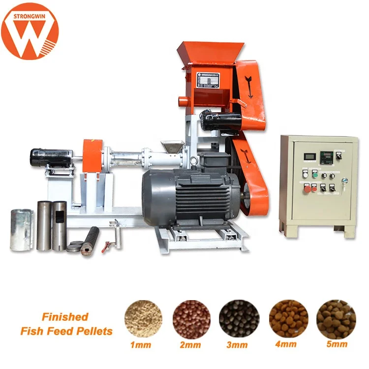 
aquatic feed pellet bulking machine aqua pellet machine construction of simple fish feed extruder 